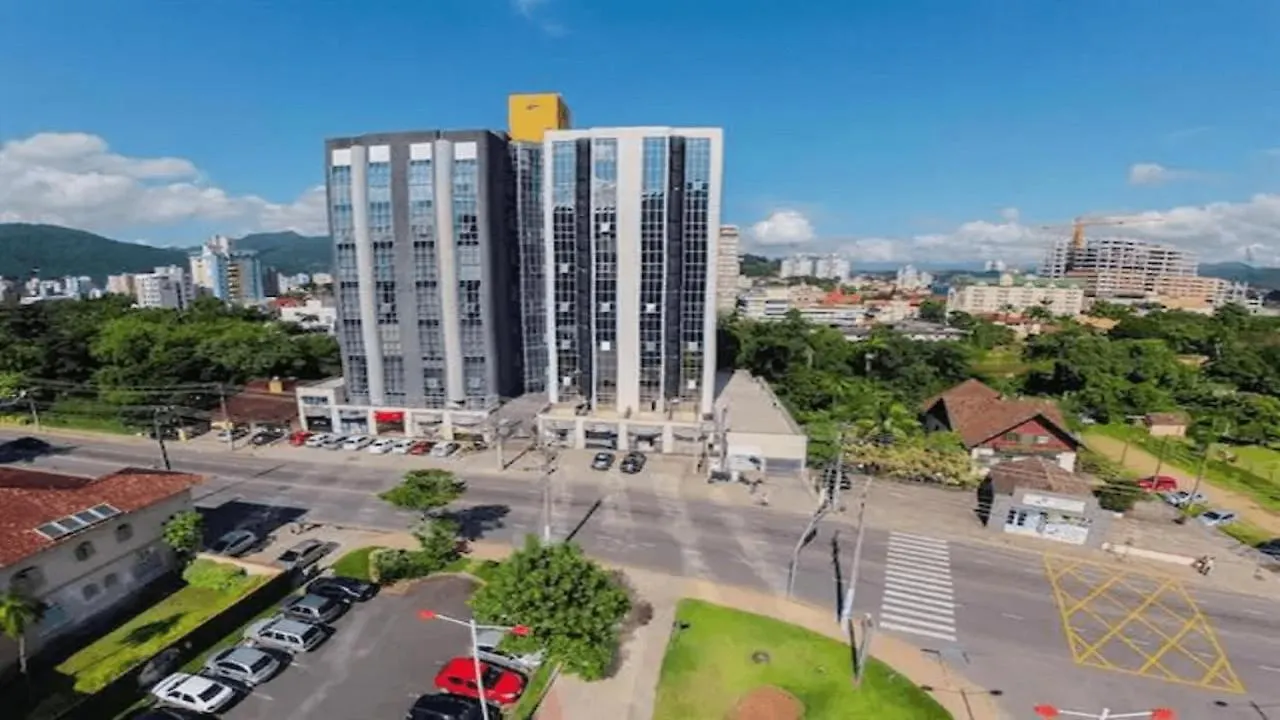 בית נופש הוילה Jaraguá do Sul Saint Sebastian Flat 615 - Com Hidro! Ate 4 Pessoas, Duplex, No Centro