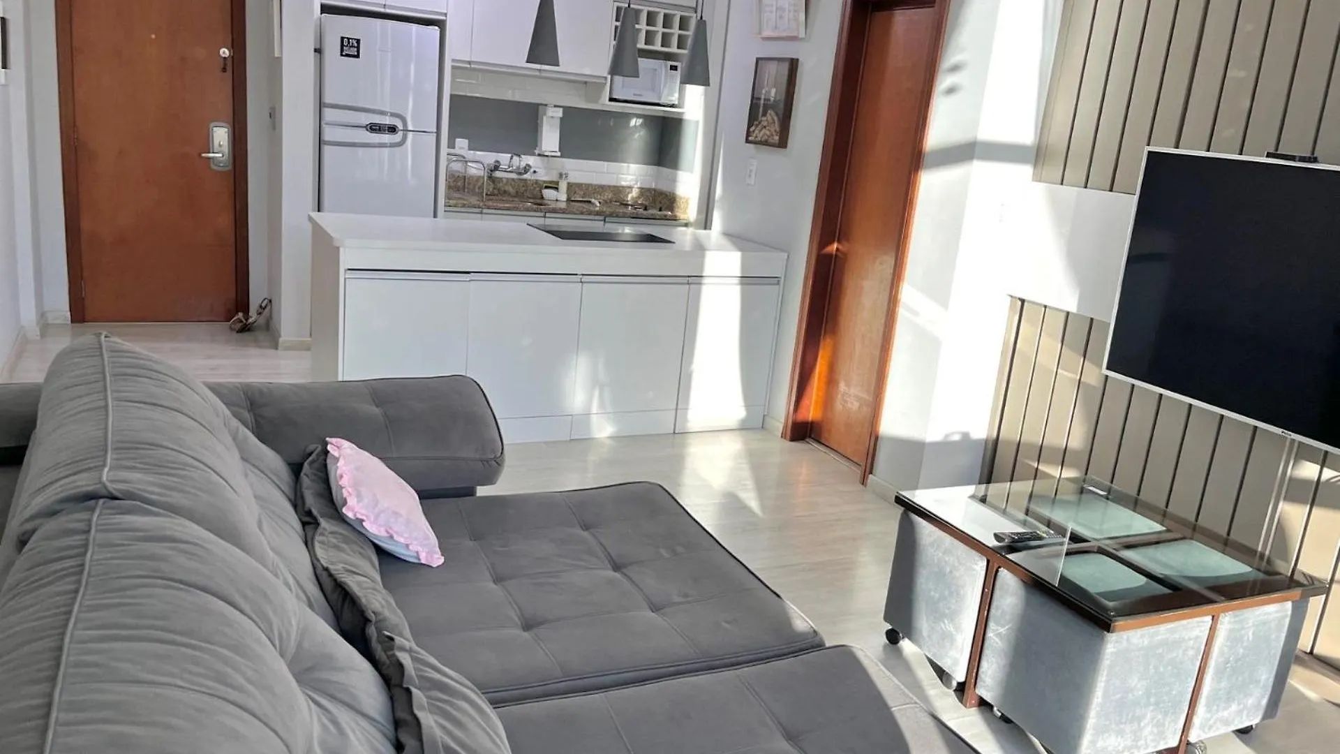 הוילה Jaraguá do Sul Saint Sebastian Flat 615 - Com Hidro! Ate 4 Pessoas, Duplex, No Centro ברזיל